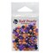 Buttons Galore Flat Back Half Pearls in AB Finish - Multiple Color Assortments - 36 Grams